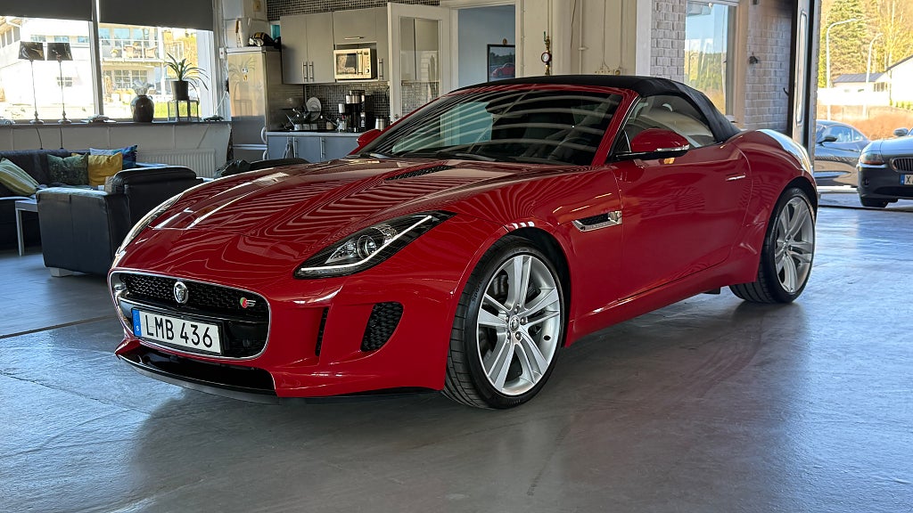 Jaguar F-Type S Convertible Quickshift, 381hk