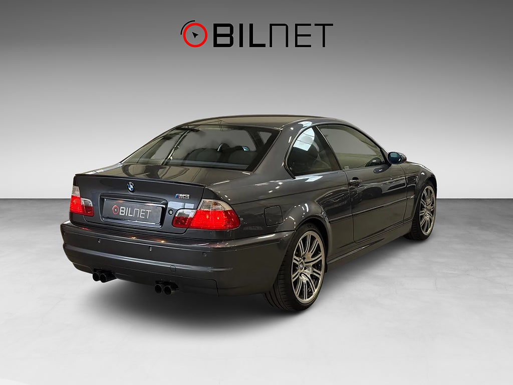 BMW M3 Coupé E46 SMG Sv-Såld H/K PDC / Orginalskick