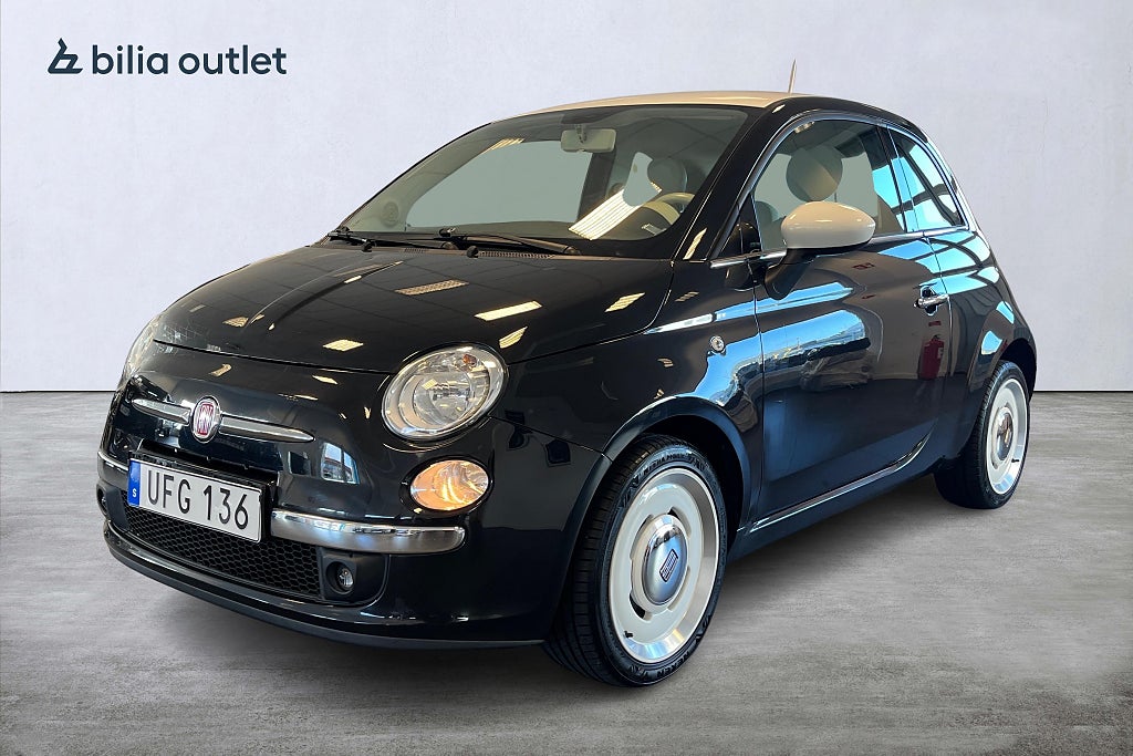 Fiat 500 1.2 8V Lounge 69hk / 2 brukare Nyservad Kamrem bytt