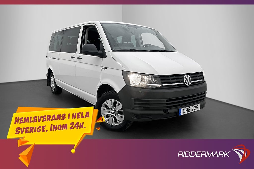 Volkswagen Caravelle Lång 2.0TDI Drag 9-Sit PDC Farthållare