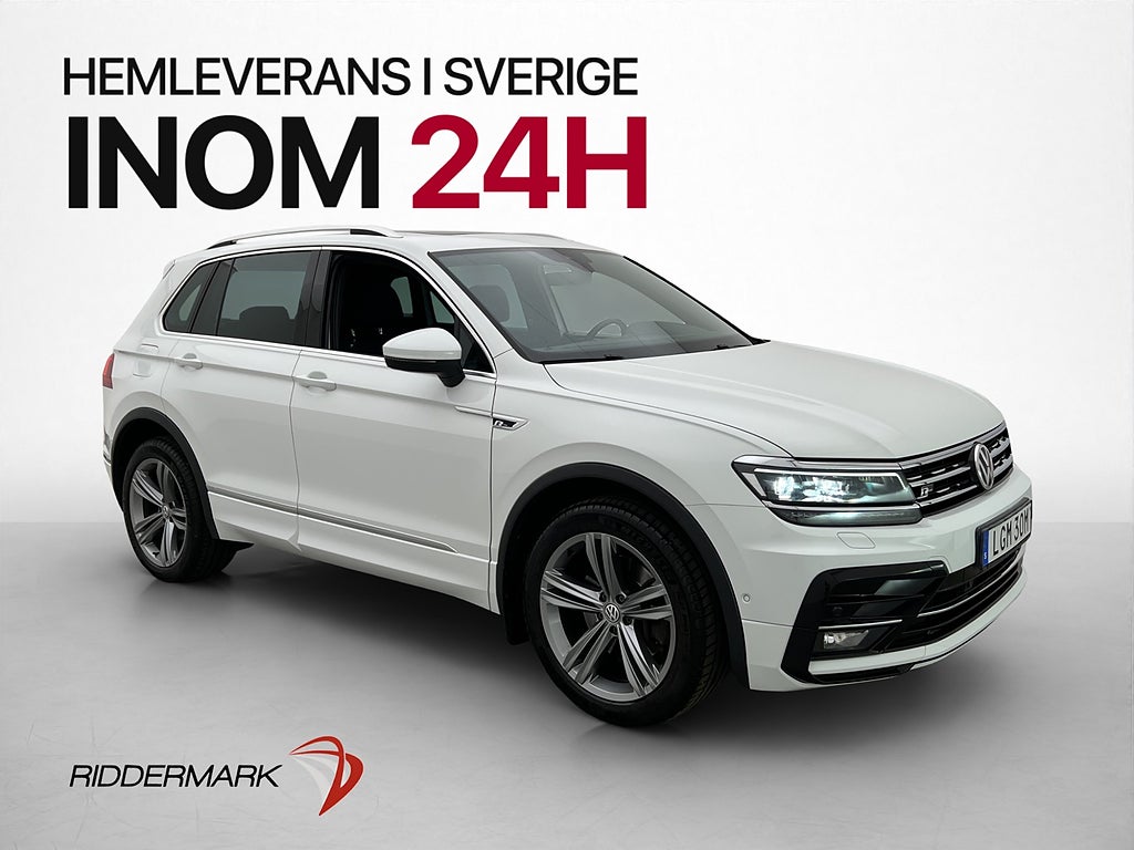 Volkswagen Tiguan GTS 4M 240hk R-Line Pano Cockpit Värm Drag