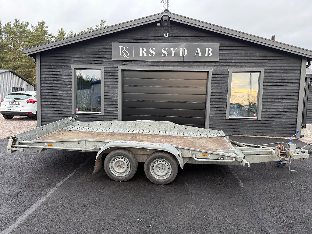 Brenderup Transport Släpvagn AT 1500TB Utrustat med tipp funktion. Momsen 