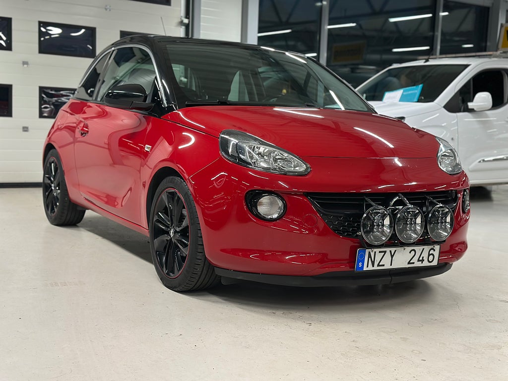 Opel Adam 1.4 Panoramatak M värmare   Euro 5