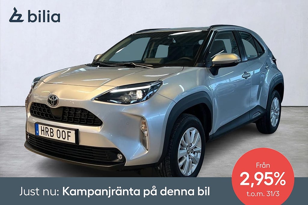 Toyota Yaris Cross Hybrid 115 #2,95% RÄNTA#YARIS 1,5 ACTIVE SÄKERHETSPAKE...