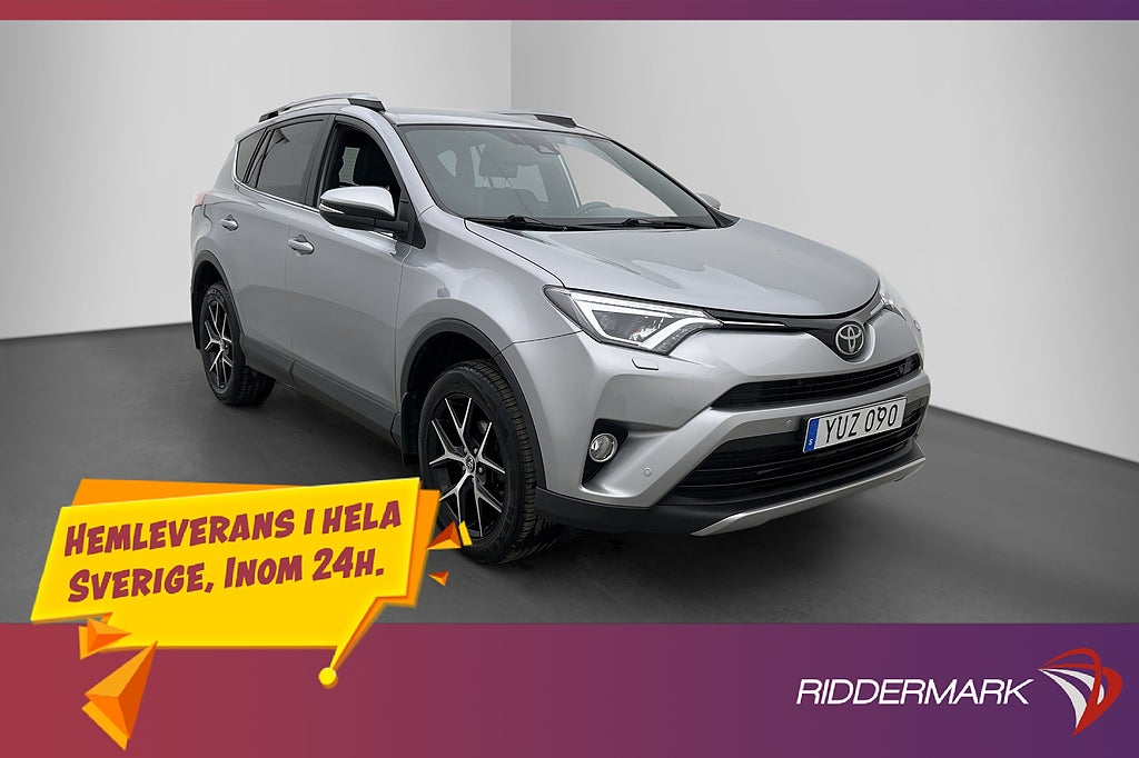 Toyota RAV4 2.0 Dual VVT-i AWD Active Plus Värm Kamera Drag