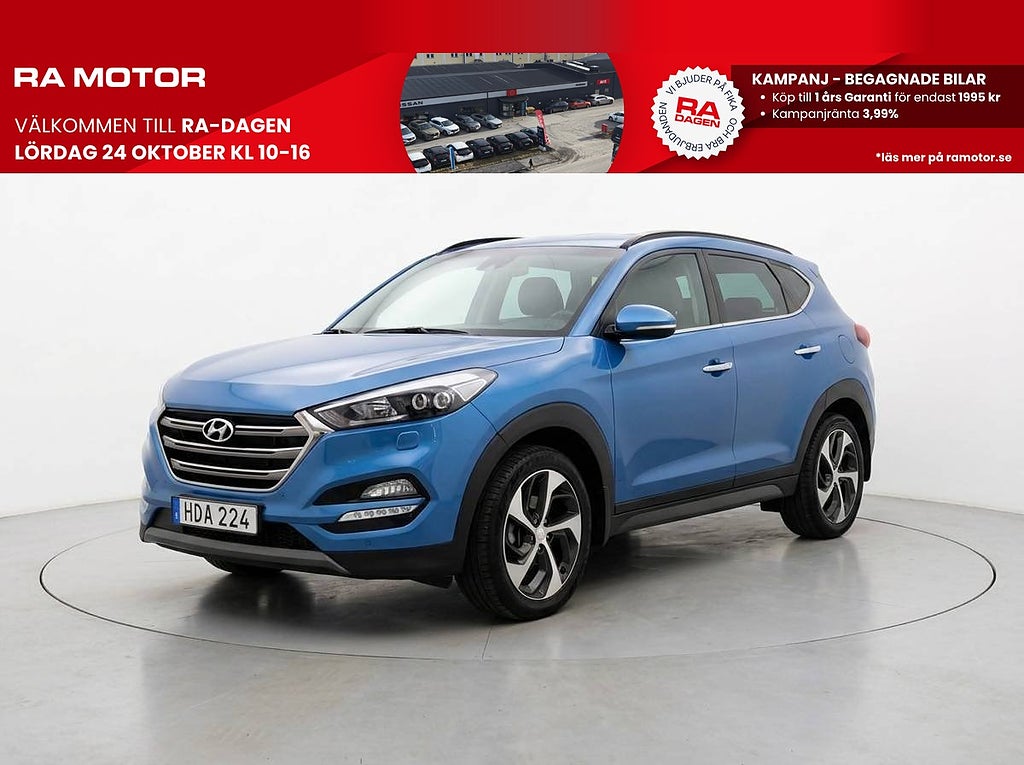 Hyundai Tucson 2.0 CRDi 4WD AUT Premium Skinn, Pano Nav 2016