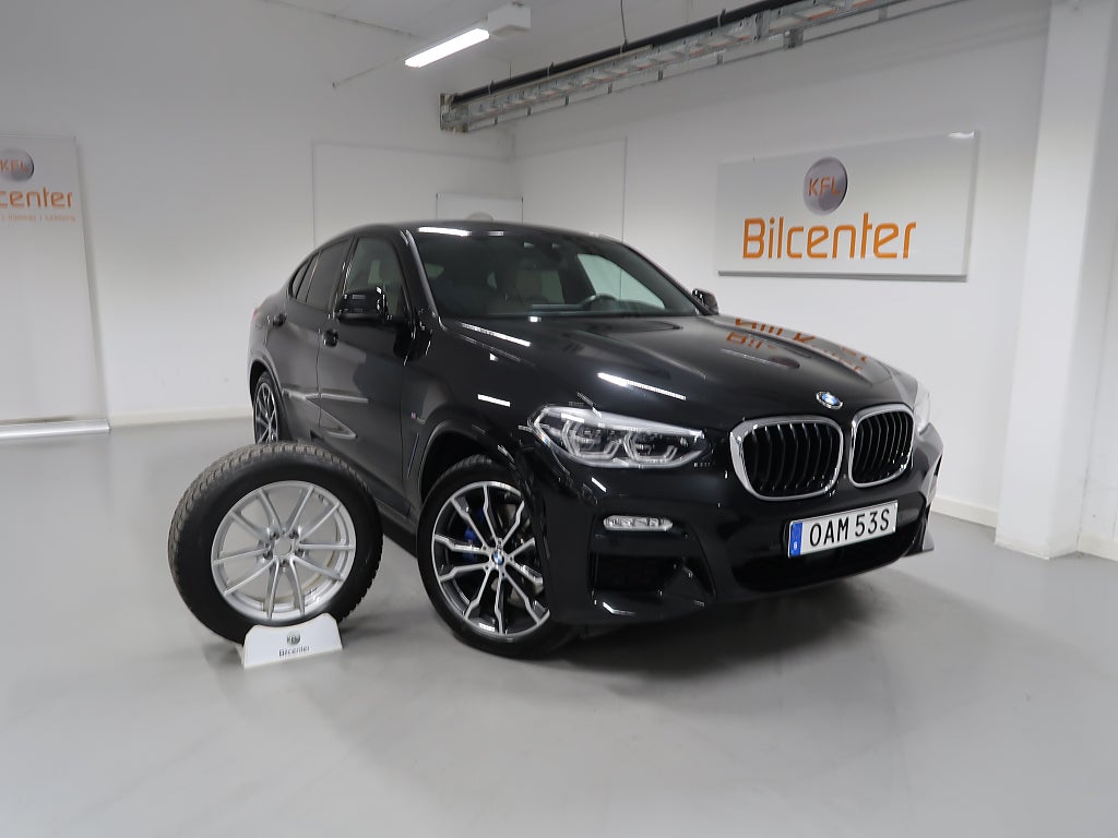 BMW X4 *KFL 10 år 2,99%* xDrive30i M Sport V-Däck ingår H/K-HUD-360°-