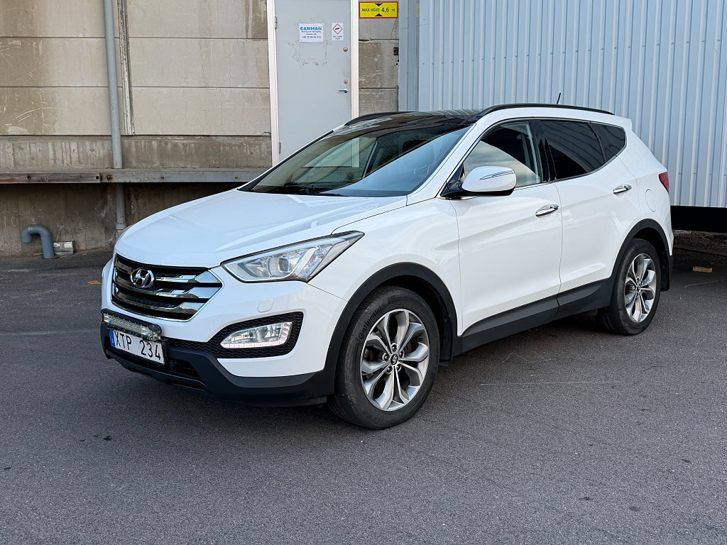 Hyundai Santa Fe 2.2 CRDi 4WD Automat GPS Dragkrok Panorama 