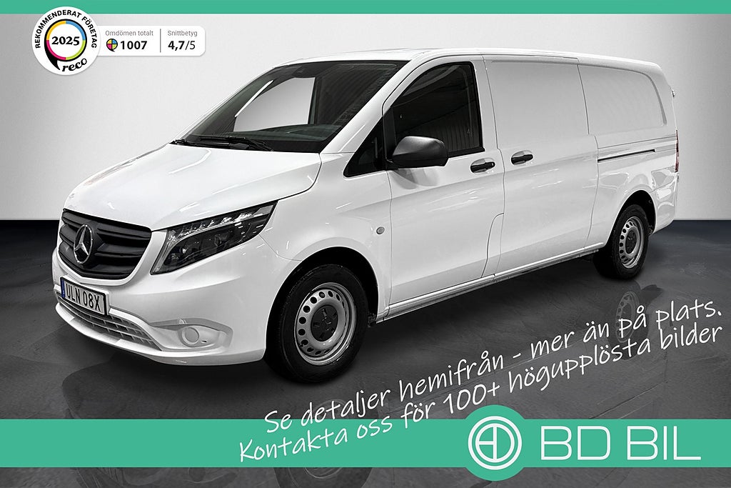 Mercedes-Benz Vito 116 CDI EXTRA LÅNG DUBBLA SKJUTDÖRRAR VÄRMARE