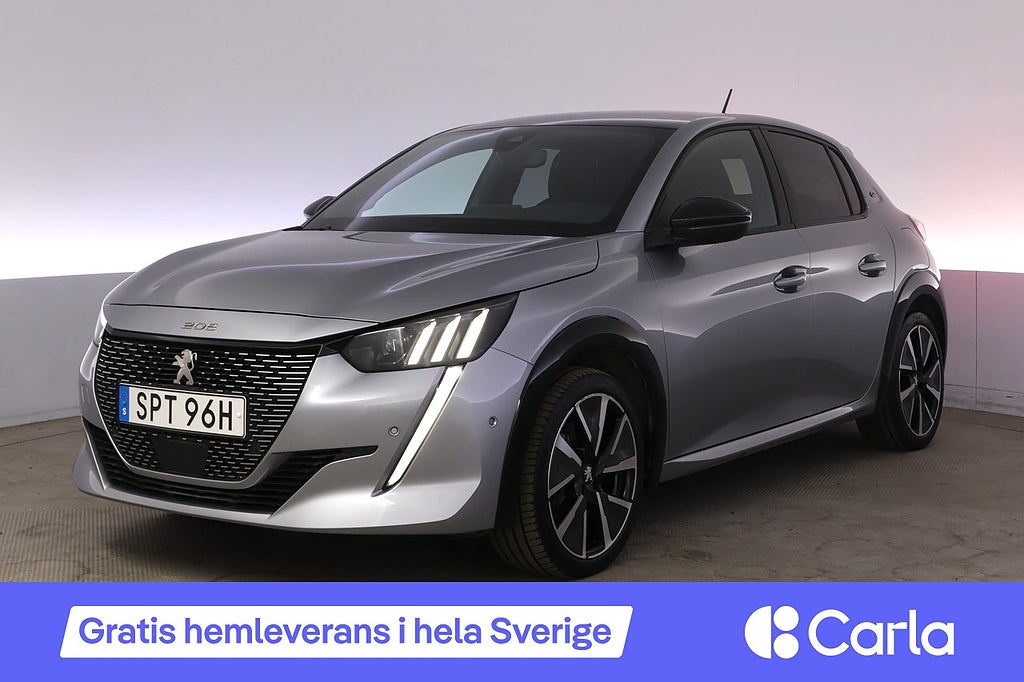 Peugeot E-208 GT Pack Kamera Adap.Fart Värmare