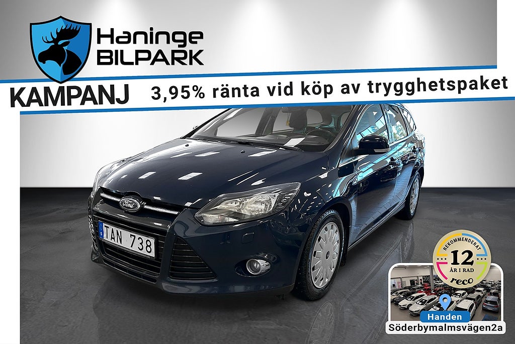 Ford Focus Kombi 1.6 TDCi SUPERDEAL 3.95% / DRAG / KAMREM BYTT