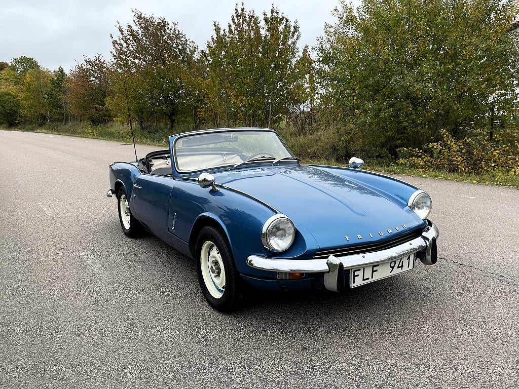 Triumph Spitfire 1,1 / MK II / Samma ägare 49 år / 5500 mil