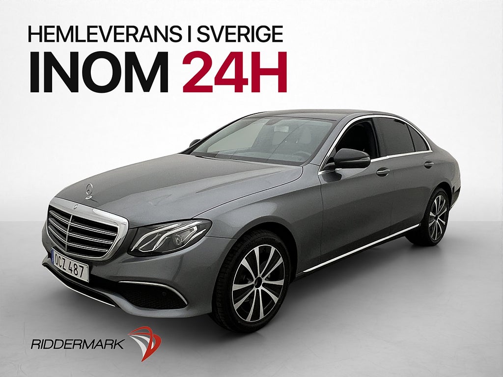 Mercedes-Benz E220d 194hk Exclusive Kamera Halvskinn Ambient