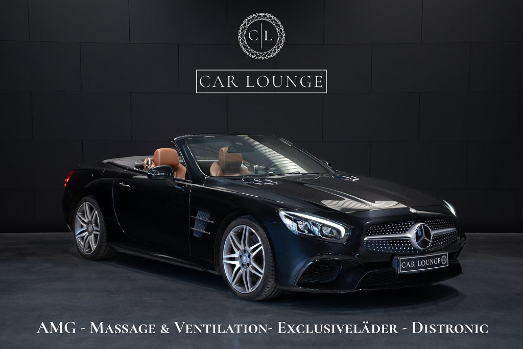 Mercedes-Benz SL 500 AMG \ Nappa exklusivläder \ Distronic \