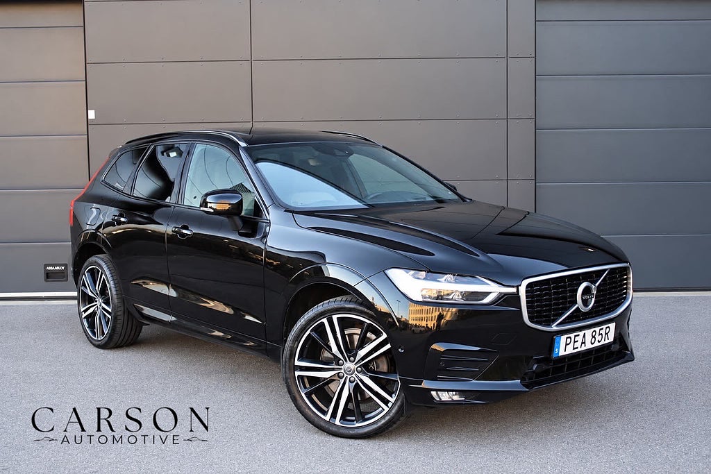 Volvo XC60 B4 AWD R-Design |Pano|H&K|360°|HUD| Nyservad| 2 brukare
