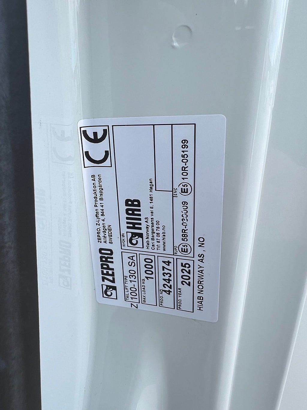 Iveco Daily 72C14G A8 CNG Skåpbil med Z-Lift