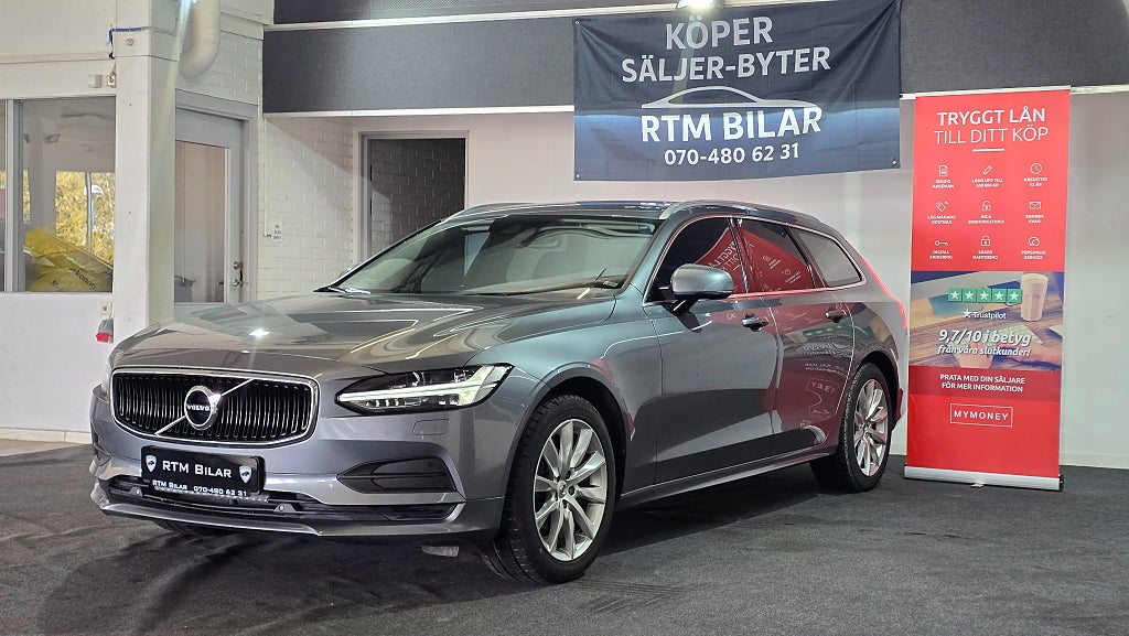 Volvo V90 D3 Geartronic Momentum Euro 6 El-Drag 1619kr/Månaden