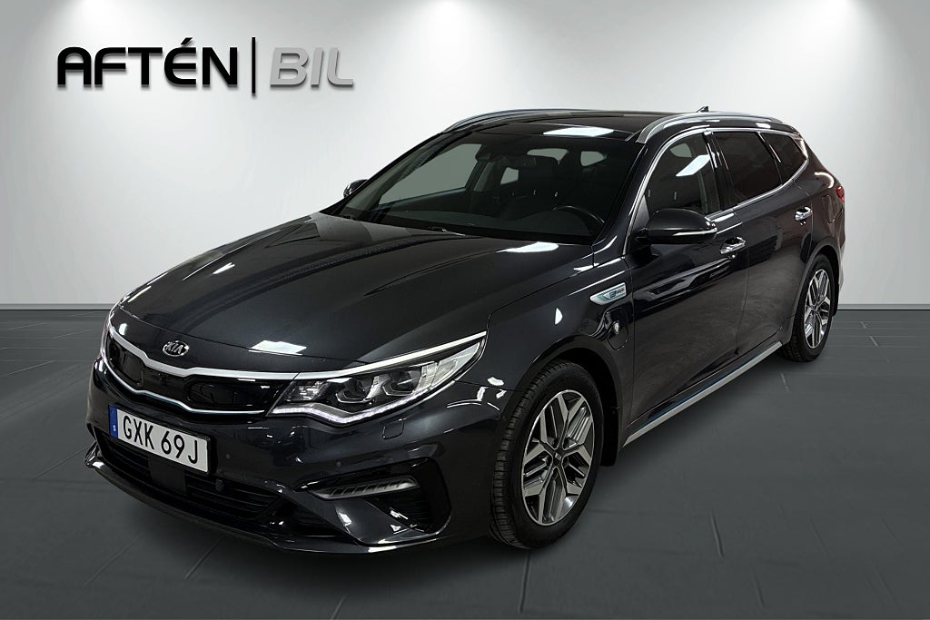 Kia Optima SW PHEV ADVANCE PLUS,Pano,Värm,Navi.H&K.Rattv,Läderkl