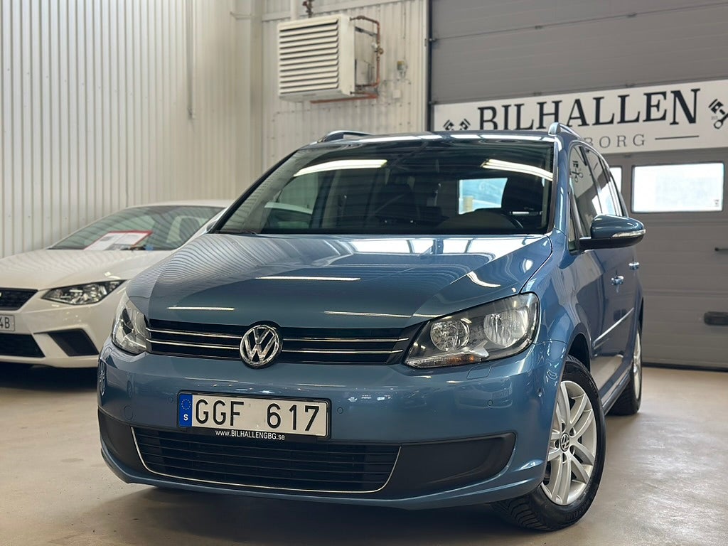 Volkswagen Touran 7-seater 1.4TSI(140hk)1Brukare Auto Drag B-Kamera   