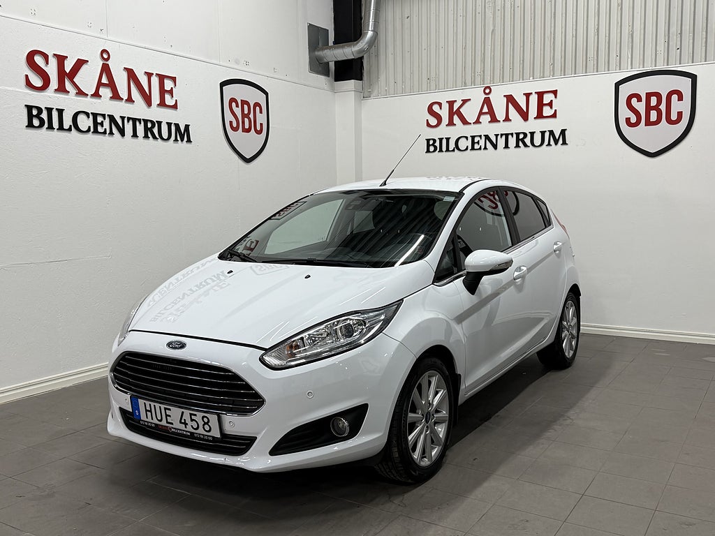 Ford Fiesta 5-dörrar 1.0 EcoBoost Powershift Titanium/1 ägare/nyser