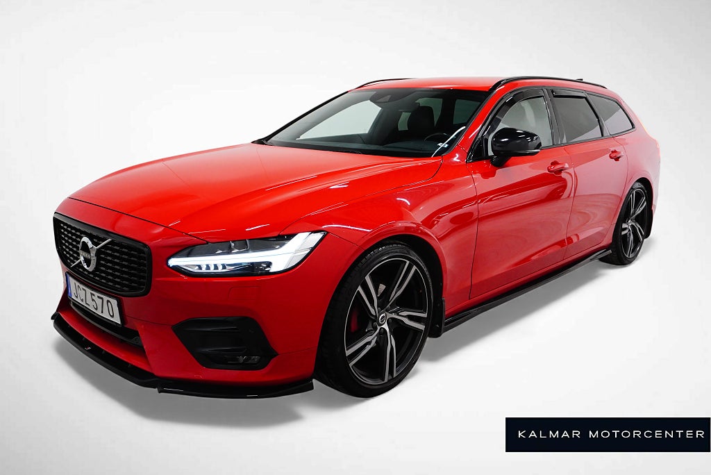 Volvo V90 D4 190 HK R-Design D-Värm Dragkrok CarPlay 20"