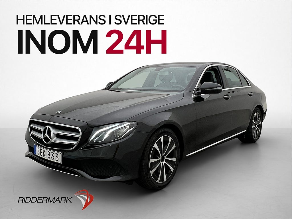 Mercedes-Benz E 200 d 150hk Avantgarde Kamera Halvskinn Drag