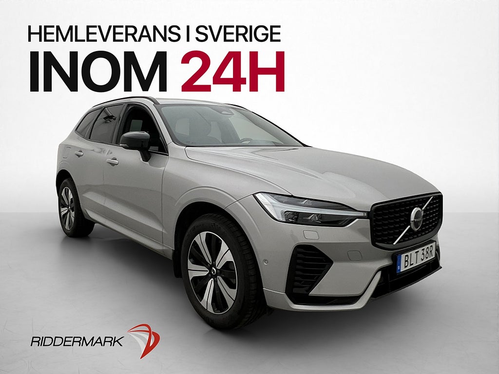 Volvo XC60 Recharge T6 AWD Plus Dark Pano Värm 360 Navi Drag