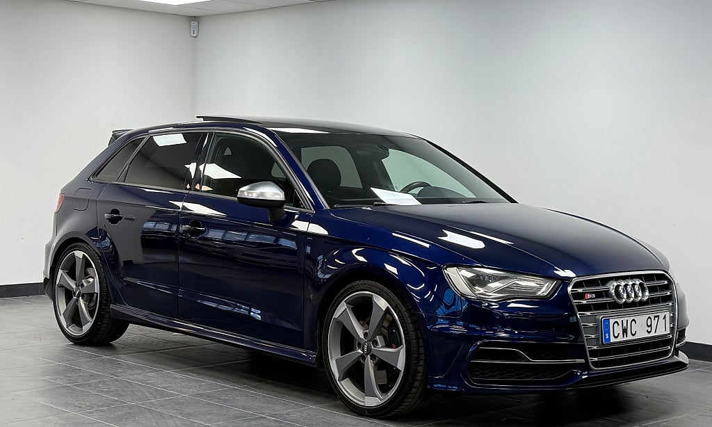 Audi S3 Sportback 2.0 TFSI Q *Pano*B&O*Nav*Se Spec*Sv-såld* 
