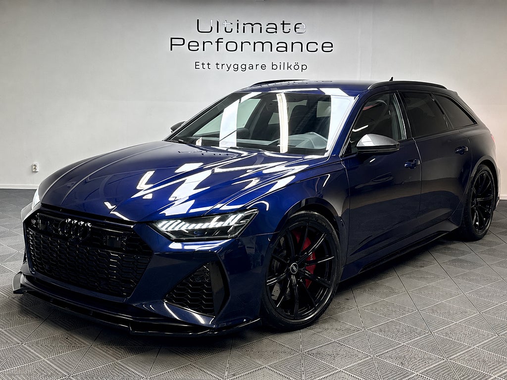 Audi RS6 Avant V8 Quattro 360° Luft Drag B&O SVENSKSÅLD 600hk 