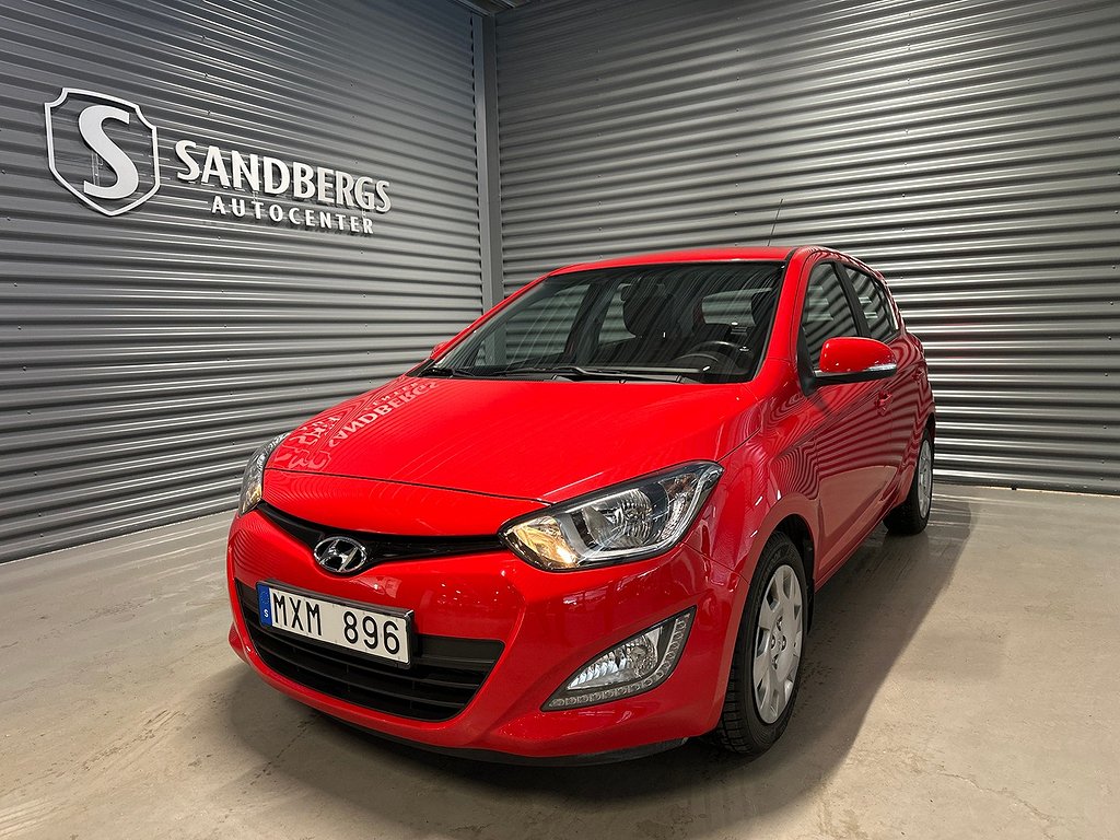 Hyundai i20 1.4 101hk Premium Automat Farthållare 1 ägare