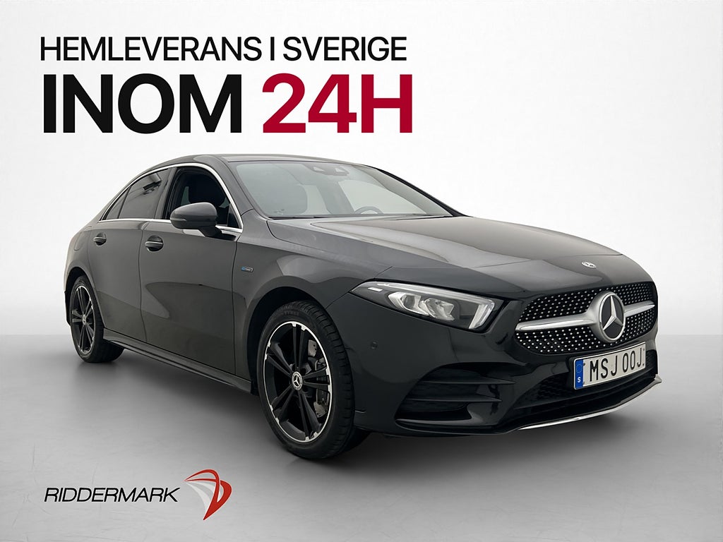 Mercedes-Benz A 250 e Sedan 218hk AMG-Line Kamera CarPlay