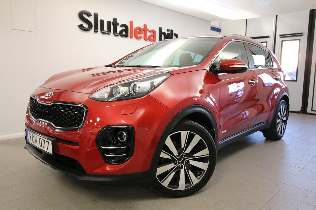 Kia Sportage 2.0 CRDi AWD 1-Brukare Drag B-Kamera S/V