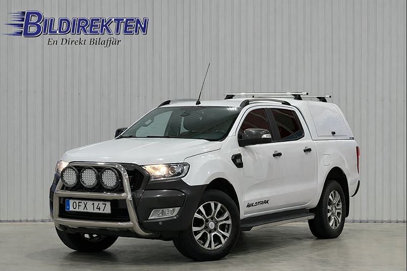 Ford ranger Dubbelhytt 3.2 TDCi 4x4 SelectShift KÅPA DRAG GPS DIFF