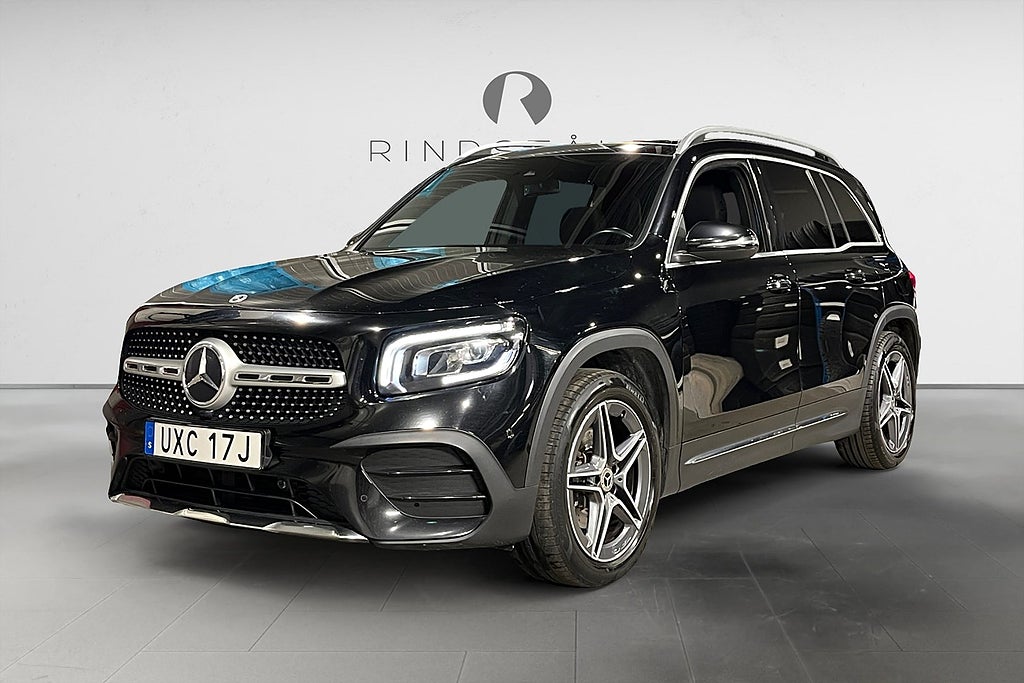 Mercedes-Benz GLB 200 163 HK AUT 4M AMG NAVI PANO DRAG B-VÄRM COCKPIT 19"