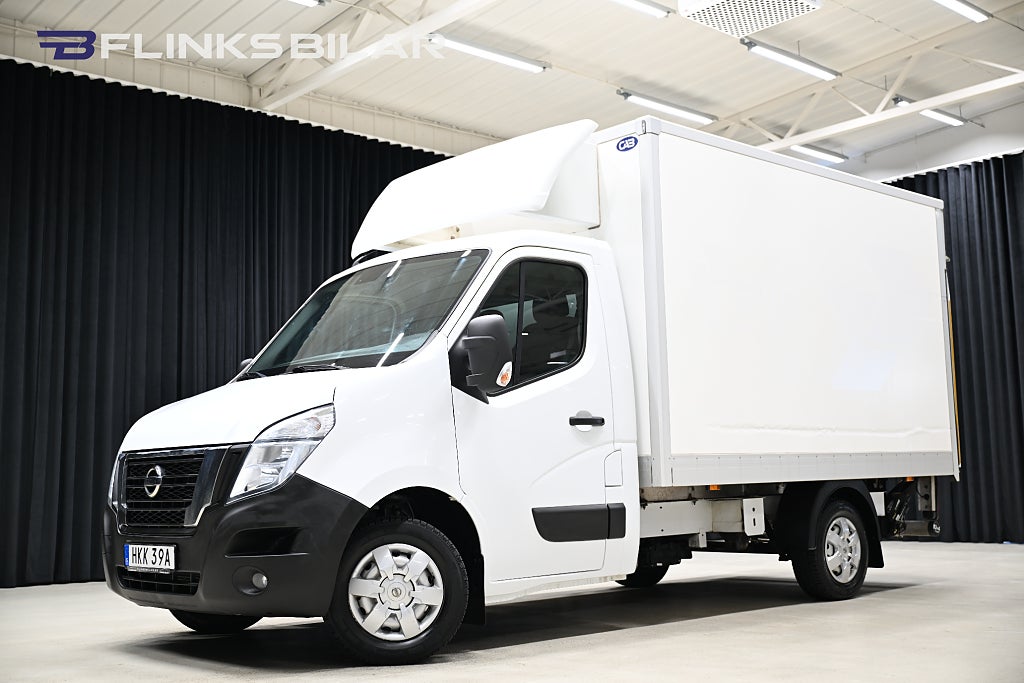 Nissan NV400 dCi 180HK Automat|Volymskåp|BG-Lyft|Sidodörr|Leasbar