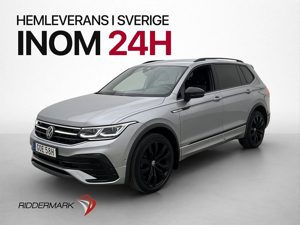 Volkswagen Tiguan Allspace 7-Sits 4M R-Line Cockpit Black