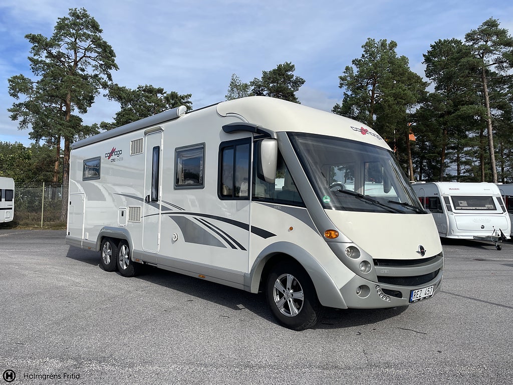 Carthago Chic C-Line I XL5.8Q | AC BODEL | CYKELSTÄLL | QUEENSBED |