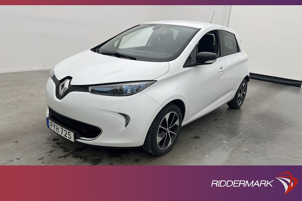 Renault Zoe R90 41 kWh 92hk Intens Batterihyra Kamera Navi