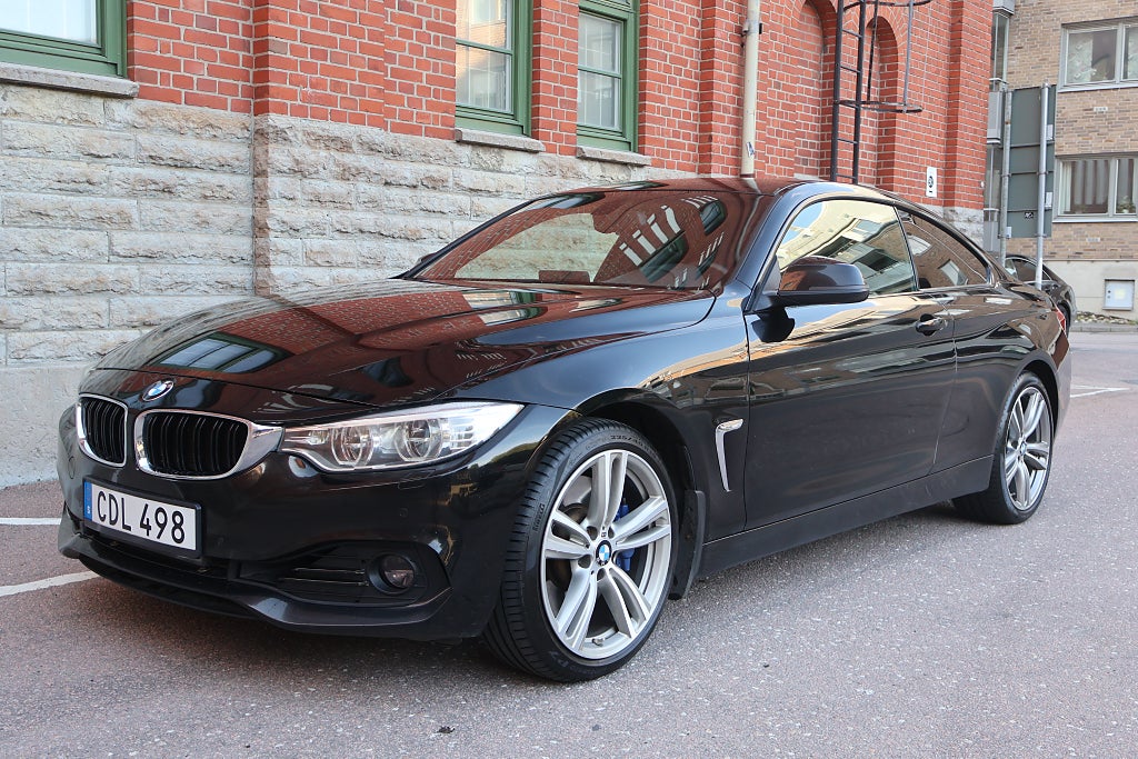 BMW 435D xDrive 313 hk Coupé/Sportaut/Luxury Line/EU6/Svensksåld