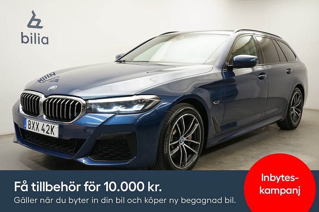 BMW 530e Navigation, Dragkrok