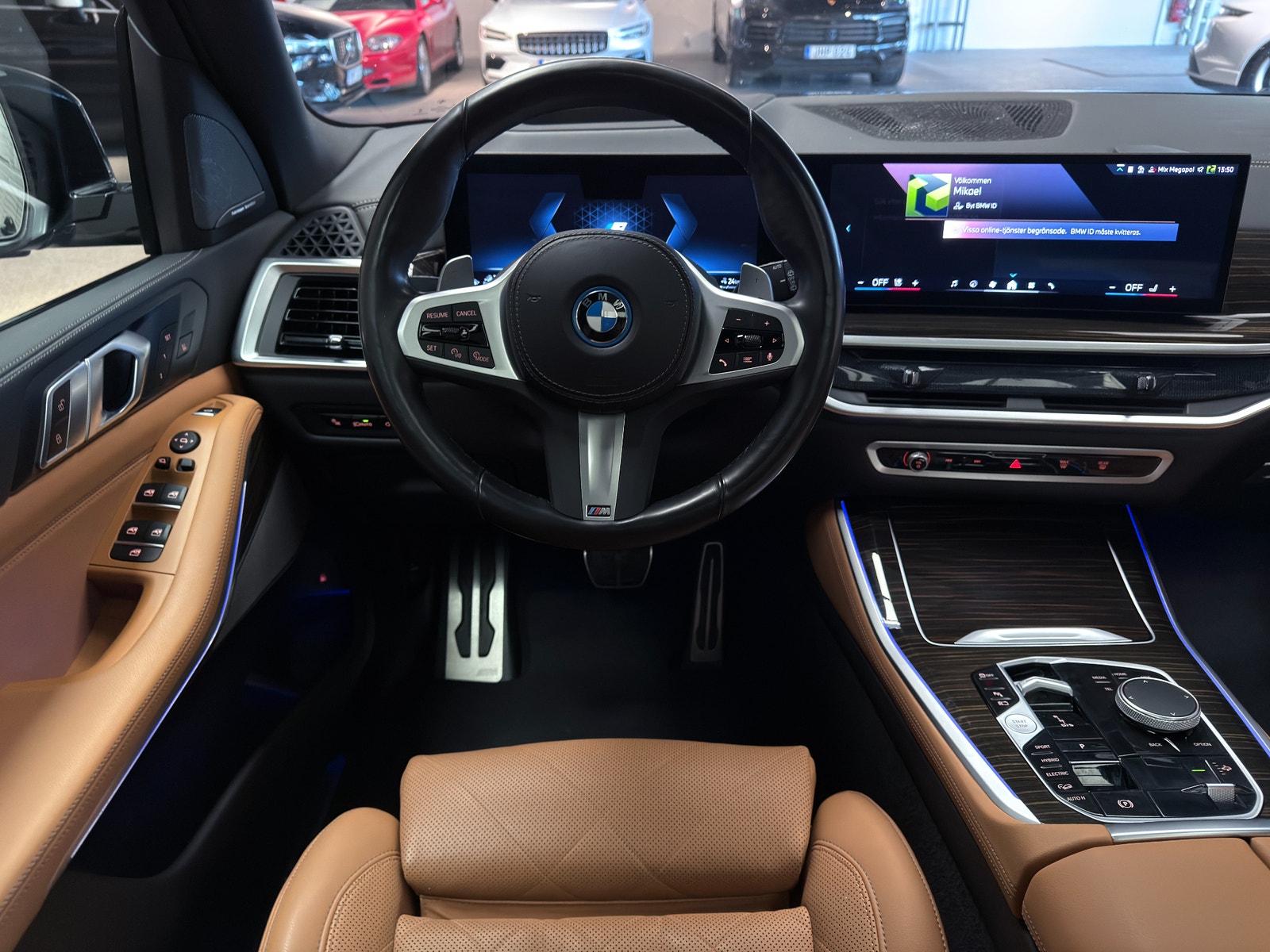 BMW X5 xDrive50e 490hk M-Sport | Innovation | Drag 2024 - miniatyr 13