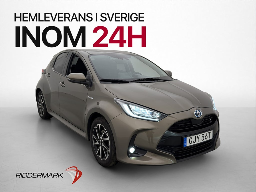 Toyota Yaris Hybrid 116hk Active Plus Kamera CarPlay 0,3l/mi