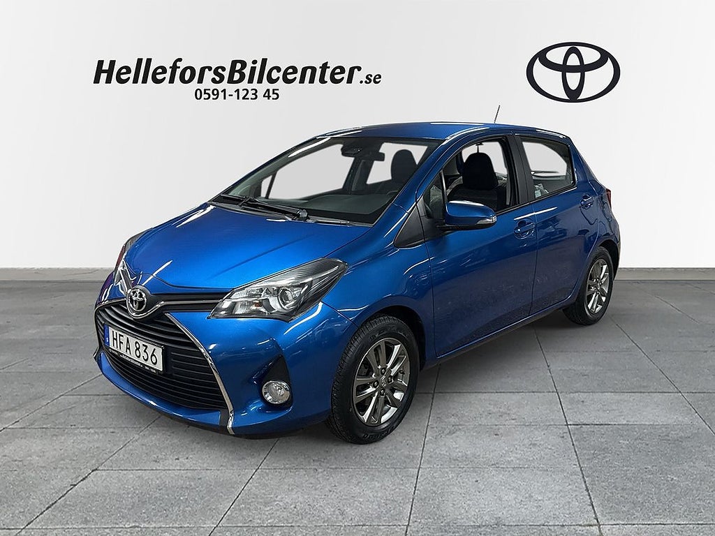 Toyota Yaris 1,33 99hk Active Motorv B-kam V-hjul