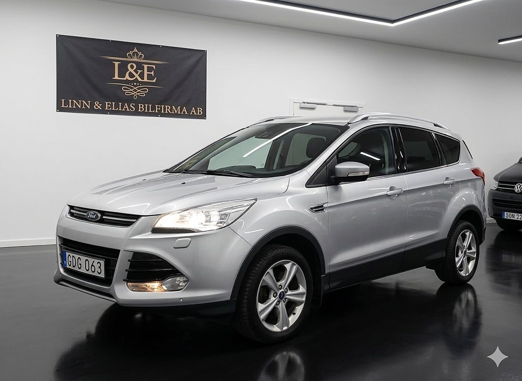 Ford Kuga 2.0TDCi AWD Powershift Titanium 1ÅRSGARANTI/DRAG/HEMLEV