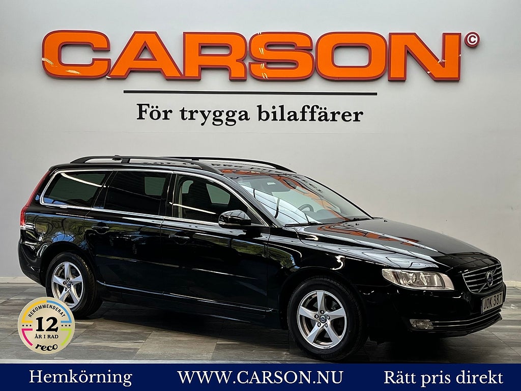 Volvo V70 D4 181HK  Momentum Värmare VOC Drag Kamrem bytt!