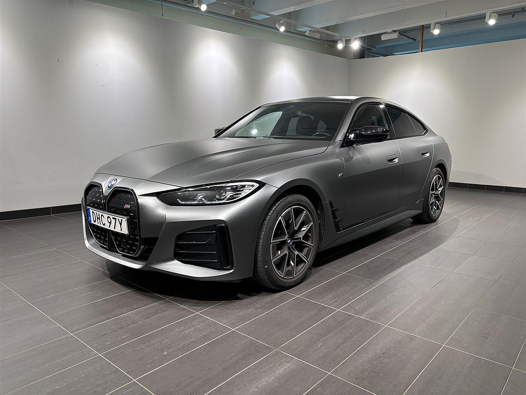 BMW i4 M50 xDrive 3,95% Charged H K DA Drag BSI Foilerad | Ränta 3,95%