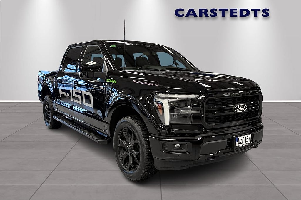 Ford F-150 SuperCrew 5.0 V8 406hk 4x4 LARIAT Black Edition