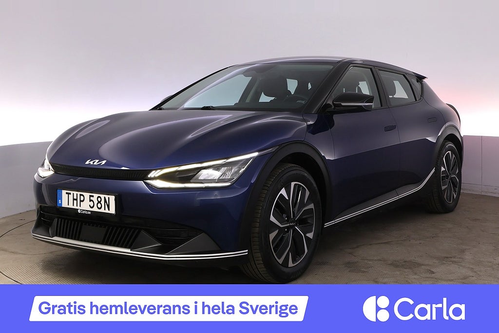 Kia EV6 77,4 kWh Kamera Adap.Farth Värmepump Drag