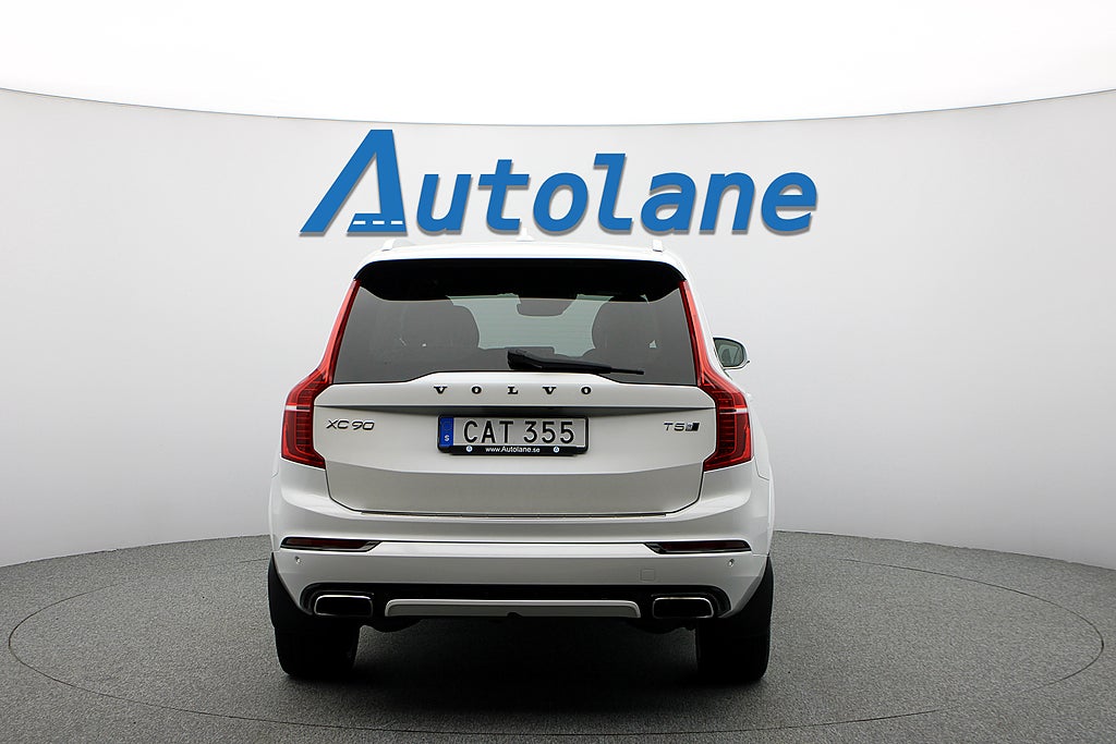 Volvo XC90 T5 AWD R-Design, B&W, Pano, 7-sits, HUD, 22" 250hk