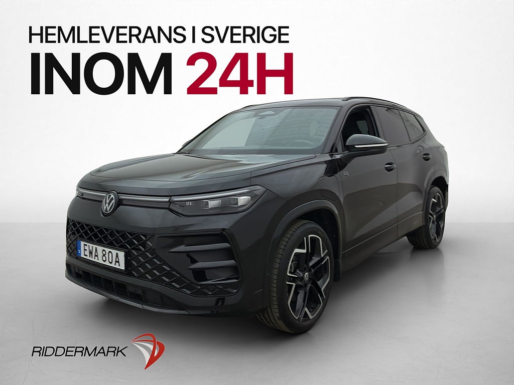 Volkswagen Tayron eHybrid R-Line Panorama Värm Black Style